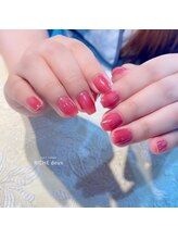 リッシュ ドゥ(RICHE deux)/シンプル可愛い！ピンクネイル
