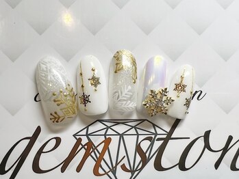 ジェムストーン(gemstone)/winter&ChristmasアートCコース