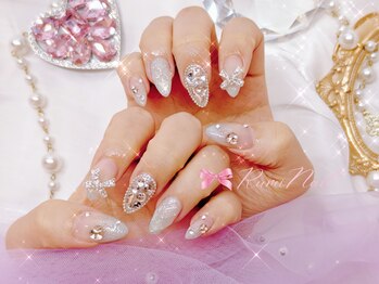 ワンホンネイル 新宿(Rumi Nail)/ゆめかわ定額ゴージャスコース