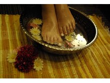 ナチュラル リラクゼーション ヒロマレ(Natural Relaxation Hiromare)の雰囲気（2号室　足湯）