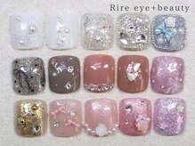 リール アイプラスビューティー(Rire eye + beauty)/【foot選べる親指アート】¥4800