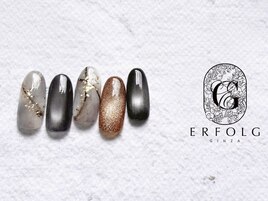 大理石ネイル！