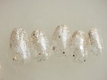 フローリア 六本木店(Florir)/雪の結晶×クリアネイル