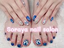 HAND持ち込みデザイン&FOOT nail