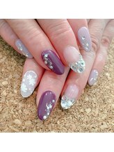 ヘアー アンド ネイル サプール(HAIR and NAIL SAPEUR)/冬ネイル