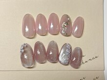 ココネイル(CoCo Nail)/オフィス×フラワーネイル