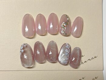 ココネイル(CoCo Nail)/オフィス×フラワーネイル