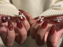 リヘッドモエカネイル(reHEAD/moeka nail)/5本design　¥7700～