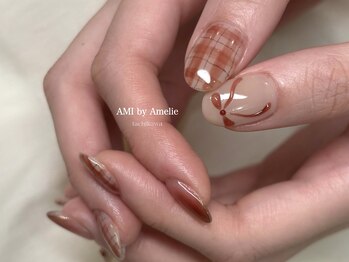 アミ バイ アメリ(AMI by Amelie)/チェック×リボン:mikako