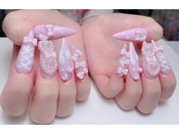 メオネイル(MEO NAIL)/チップ長さ出しつけ放題