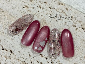 ネイルアイラッシュヴィヴォーグ(Vivogue)/定額デザイン【Sコース】