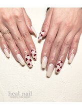 ヒールネイル(heal nail)/heart nail.