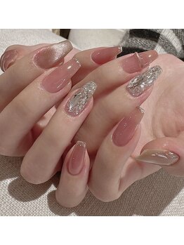 クイーンズビューティーサロン 新宿本店(Queen's beauty salon)/チップ長さだしやりつけ放題