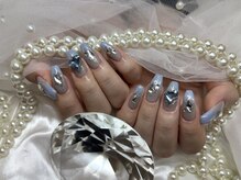 アンジュ(Ange)/【Miyu】ブルー×グレーグラデ