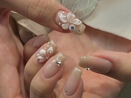 3Dフラワーアートネイル