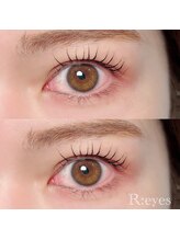 リアイズ 楽々園店(R:eyes)/束感まつ毛パーマ