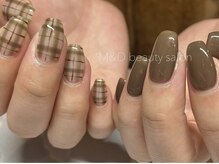 エムアンドディビューティサロン 銀座店(M&D)/チェック柄かわいい