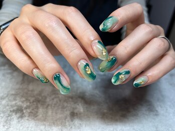 ヒミツキチ 恵比寿店(himitsukichi)/お持ち込みデザインアレンジ