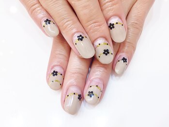 ネイルコレクション ピンク(Nail Collection Pink)/ジェル定額￥7990/グレージュ