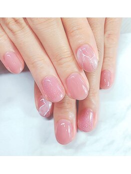 爪ソウシャイン(爪 SO SHINE)/綺麗なカラーで大理石☆