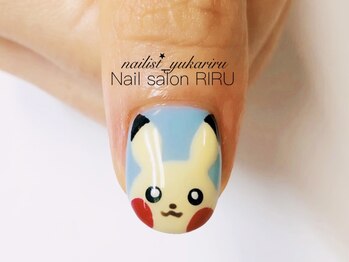 リル(RIRU)/キャラクターネイル/痛ネイル