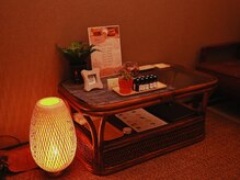 ゆらんの雰囲気（10種類から選べるアロマでお客様の気分に合わせてリフレッシュ♪）