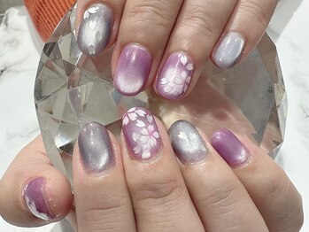 マーノ 稲毛海岸店/桜ネイル