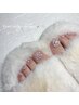 ◇foot◇ オーダーデザインネイル  ￥9,900