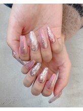 クリーム(Nail Atelier CREAM)/長さだし10本+お任せdesign☆