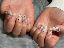 ガーデン ヘア&エステ&ネイル Garden/ドットネイル