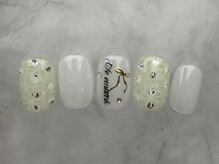 アイネイルズ 恵比寿店(I nails)/レースドットリボン