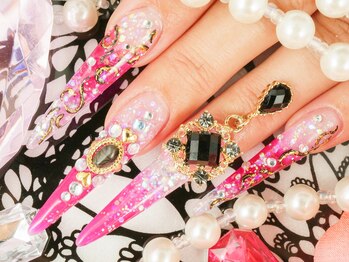 ネイルサロン ラクス(Lacus)/デザインスカルプ10本乗せ放題