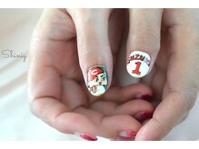 シュガーロール シャイニー(Sugar Roll / Shiniy)/全部手描き♪ネイルデザイン