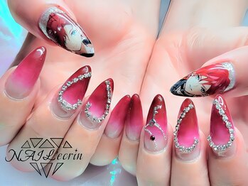 ネイル エクラン 町田店(NAIL’ecrin)/Vチューバー/痛ネイル/ハート