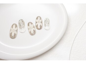 フラワーグリッター