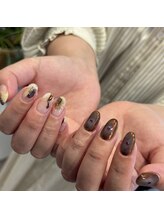 ファンザネイル(fun the nail)/アシンメトリーネイル