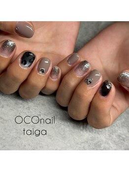 オコネイル ネイルサロンアンドスクール(OCO nail)/12月キャンペーンデザインネイル