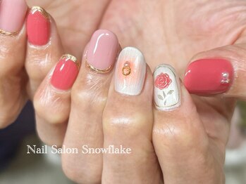 スノーフレーク(Snowflake)/定額デザインコース♪