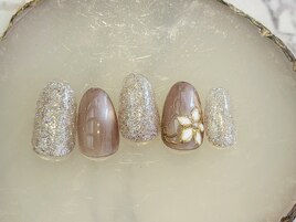 マグネットフラワーネイル