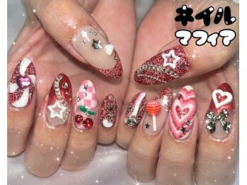 ネイルマフィア 池袋店(NAIL MAFIA)の写真/【痛ネイルの施術も可能】お客様の理想を叶える驚きの再現率！☆※痛ネイルのご予約はLINEのみ