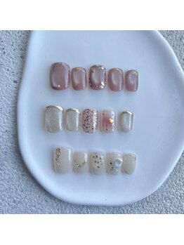 It 405の写真/ヌーディーカラーはオフィスネイルにおすすめ♪ちゅるちゅる感のあるマグネットが大人気っ！！