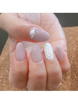 ヘアー アンド ネイル サプール(HAIR and NAIL SAPEUR)/冬ネイル
