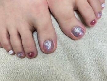 アバネイル 名駅店(AVA NAIL)/フットデザインアート　6590円