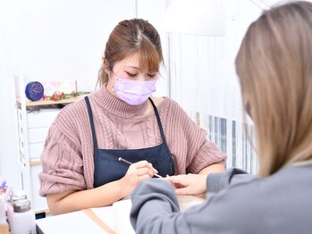 ボージュ バイ ルアナネイル(BeauJu by Luana Nail)/ネイル施術風景 【町田駅】