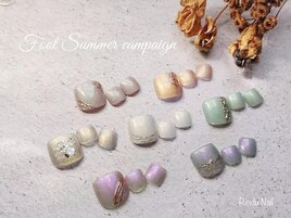 フット・Glossyパール