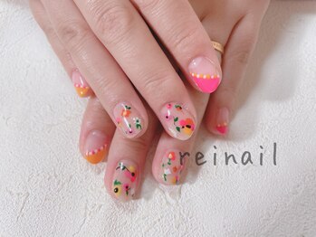 レイネイル(Reinail)/手書きお花