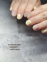 プライベート ネイルサロン マーマ(murmur)/リングミラーネイル