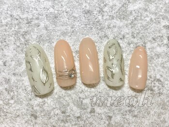 ミオリィ(meoli)/ワンカラー＋ミラーアート