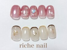 リッシュネイル 新百合ヶ丘店(riche nail)/トレンドデザインコース