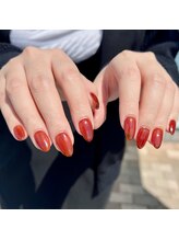 モア ネイル(more nail)/ブラウンレッドワンカラー